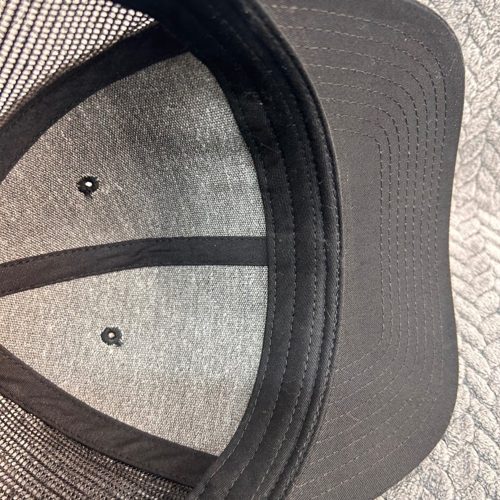 Knight Port & Rail Services Mens Black Richardson 112 Trucker Hat Snapback OSFM - Picture 12 of 13